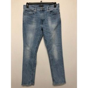 J Crew Mercantile Men Straight Leg Jeans Size 32x30 Blue Denim B246 -19